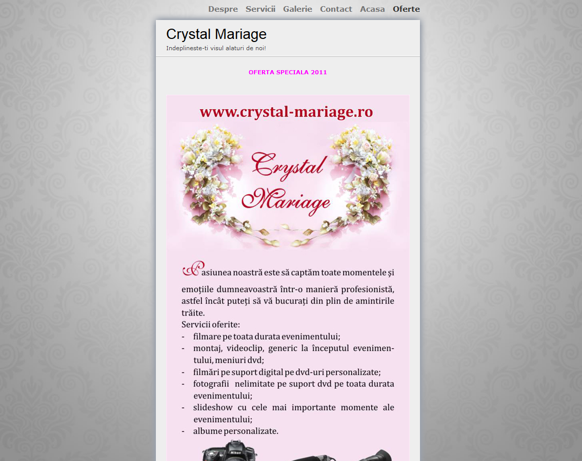 Crystal Mariage